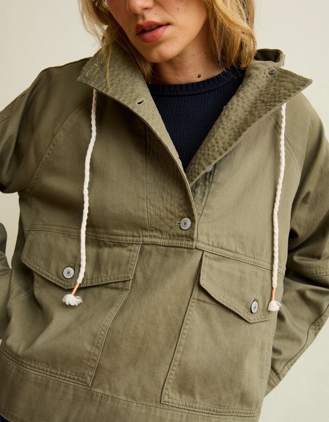 AE Lightweight Twill Anorak | American Eagle Outfitters (US & CA)