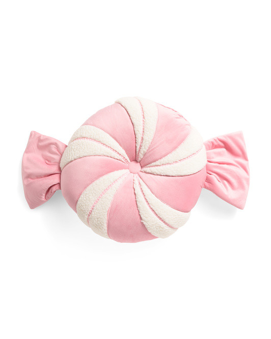 20x20 Oversized Candy Swirl Shaped Pillow | TJ Maxx