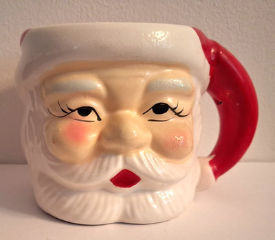 Vintage Commodore Ceramic Santa Claus Cup Mug Japan Christmas Decoration | eBay US