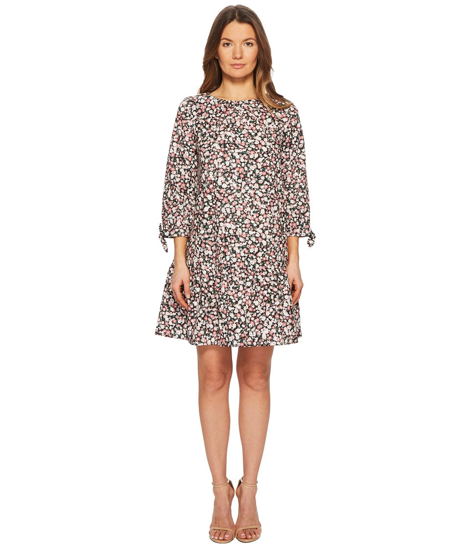 Kate Spade New York - Wildflower Poplin Dress (Black) Women's Dress | Zappos