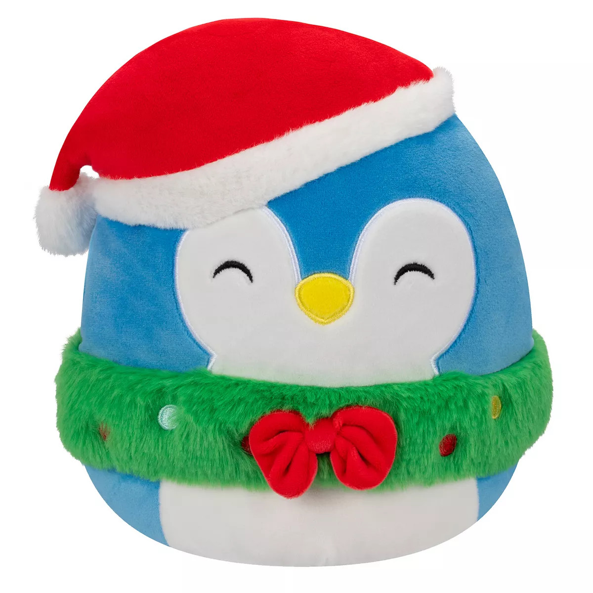 Squishmallows 8" Puff-Blue Penguin with Wreath & Hat Plush | Kohl's