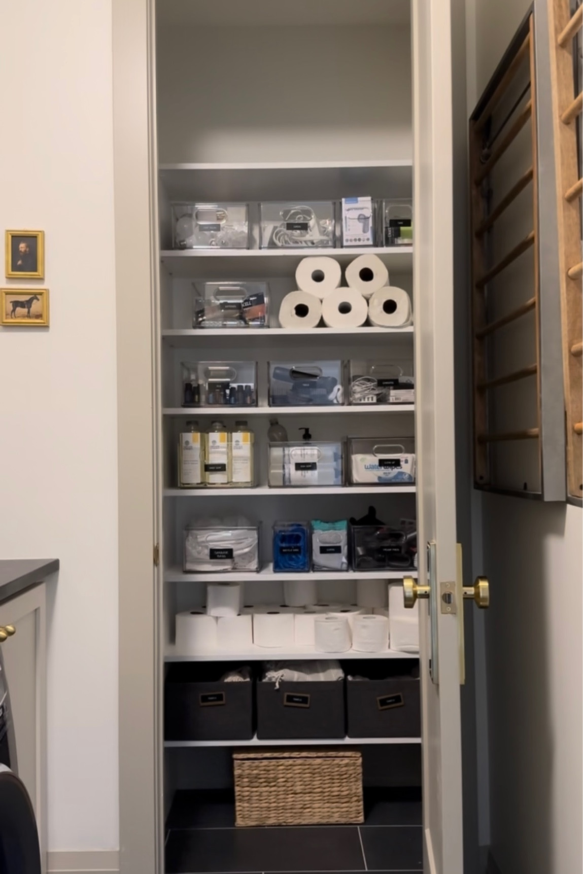 Organize my laundry utility closet with me! 

#LTKhome