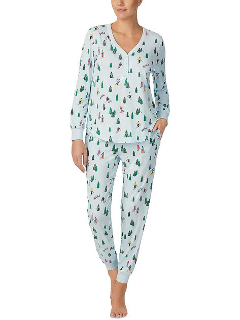 Womens Skiing Comfy Pajama Gift Set | Shop Simon