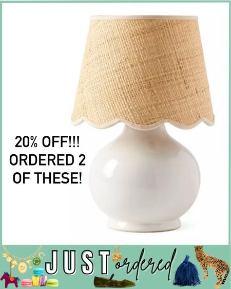 Just ordered these Serena and lily rattan woven lamp shades 



#LTKhome #LTKSeasonal #LTKstyletip