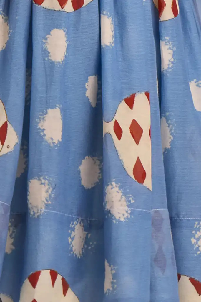 Howard Dress | Fish Print Mini Dress | Hunter Bell | Hunter Bell