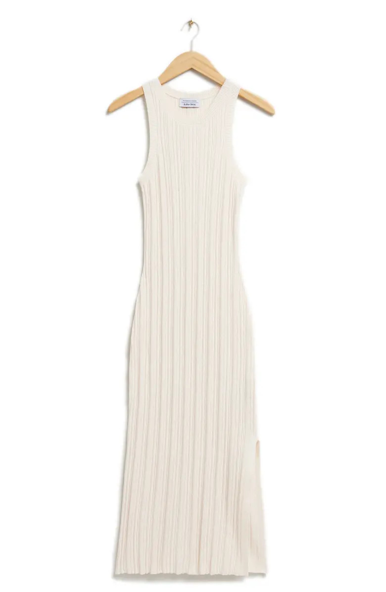 Rib Midi Sweater Dress | Nordstrom