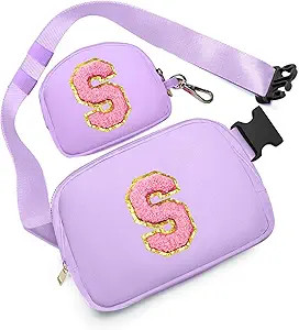Birthday Gifts for 4 5 6 7 8 9 10 11 12 13 Year Old Girls, Crossbody Bags Fanny Pack with Initial... | Amazon (US)
