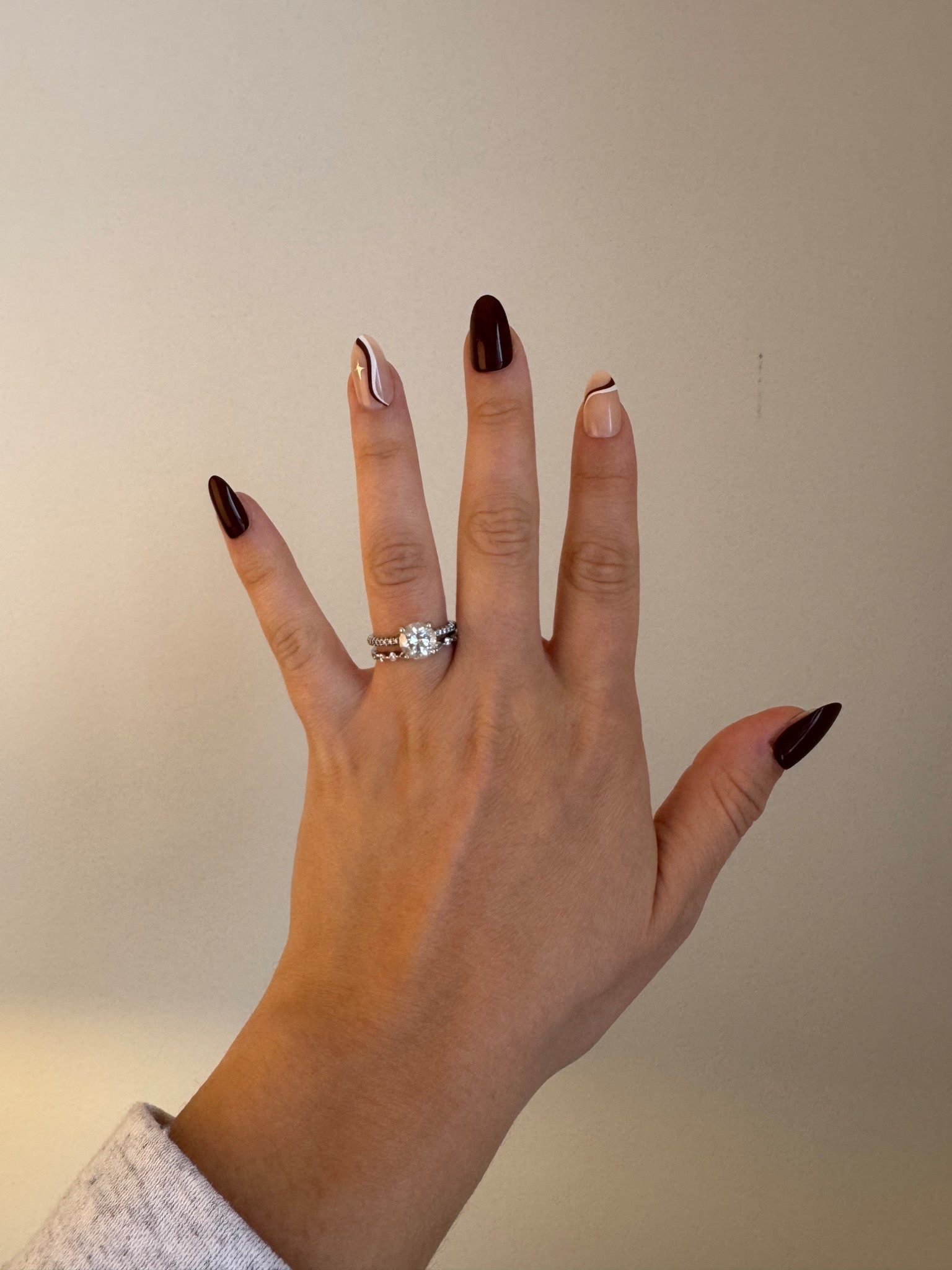 Press-on nails are such a great hack for this time of year when you want something quick and easy! I love these chocolate brown press-on nails for the holidays and late fall! They’re press-ons so you don’t need any nail glue and they last for at least a week for me! The deep brown nails are perfect for this time of year. 

#LTKFindsUnder50 #LTKBeauty #LTKGiftGuide