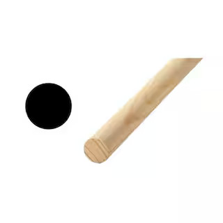 6410U 5/8 in. x 5/8 in. x 48 in. Hardwood Round Dowel 10001805 - The Home Depot | The Home Depot