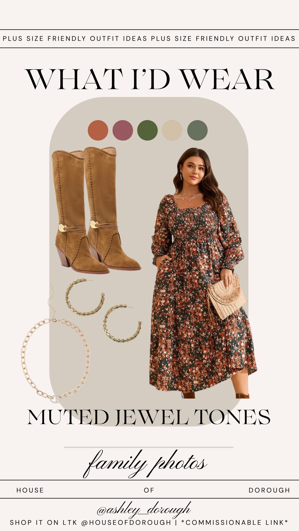 Muted jewel tones family photos outfit idea!

Plus size fashion, holiday outfit ideas, maxi dress, mom style, family photos, holiday season, holiday fashion, midsize fashion 

#LTKPlusSize #LTKMidsize #LTKHoliday