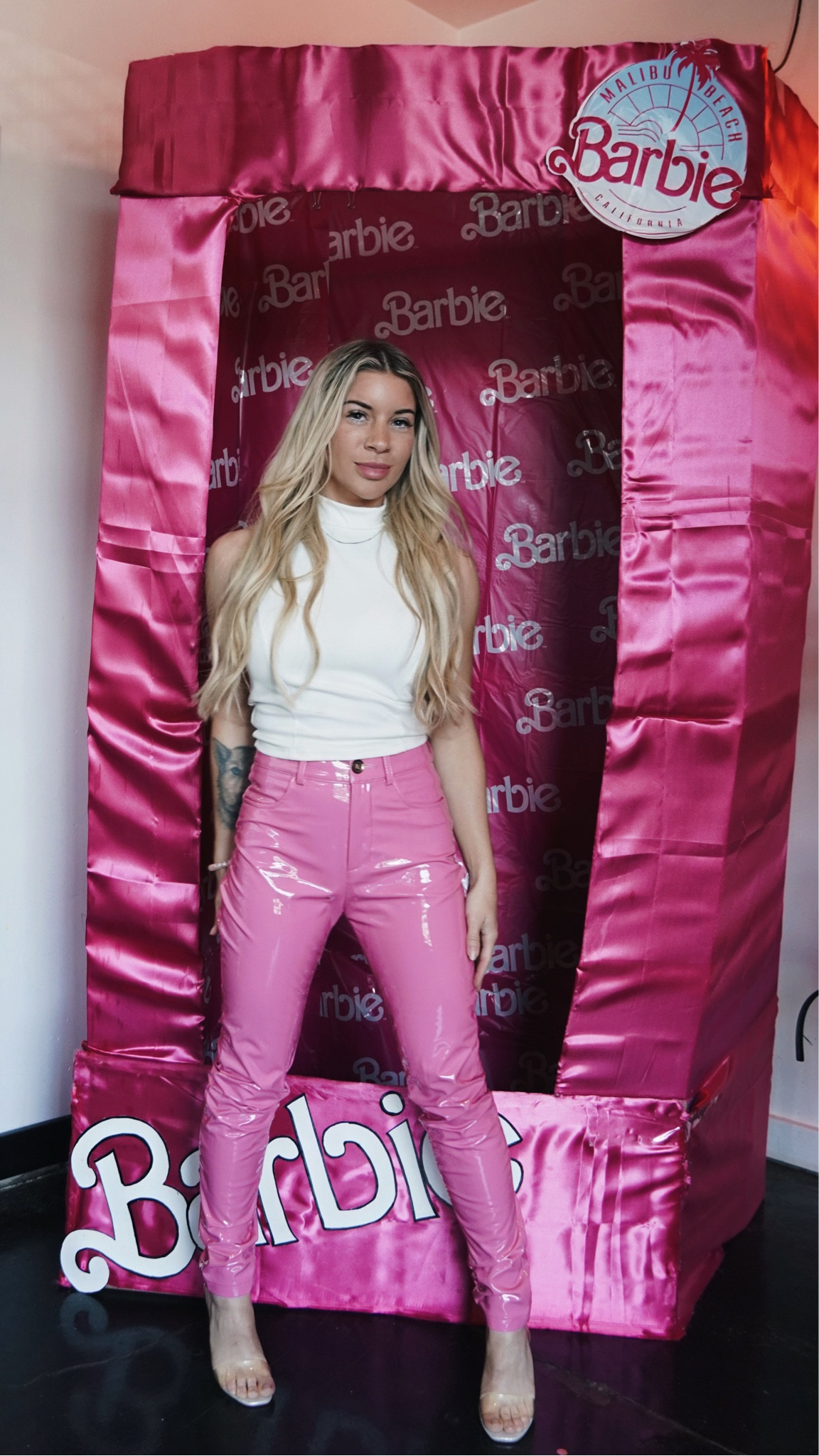 Barbie latex pants. Barbie movie. Barbie outfit. 

#LTKbump #LTKSeasonal #LTKshoecrush