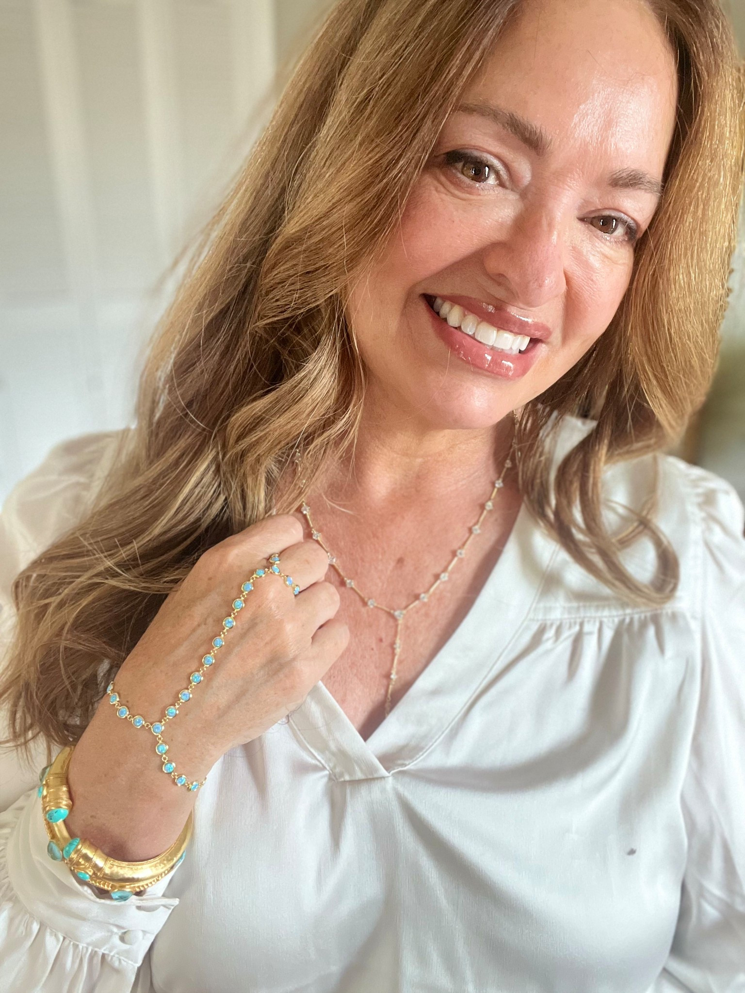 Beautiful lariat and wrist chain.
Use discount code: joy

#LTKStyleTip #LTKBeauty #LTKFestival