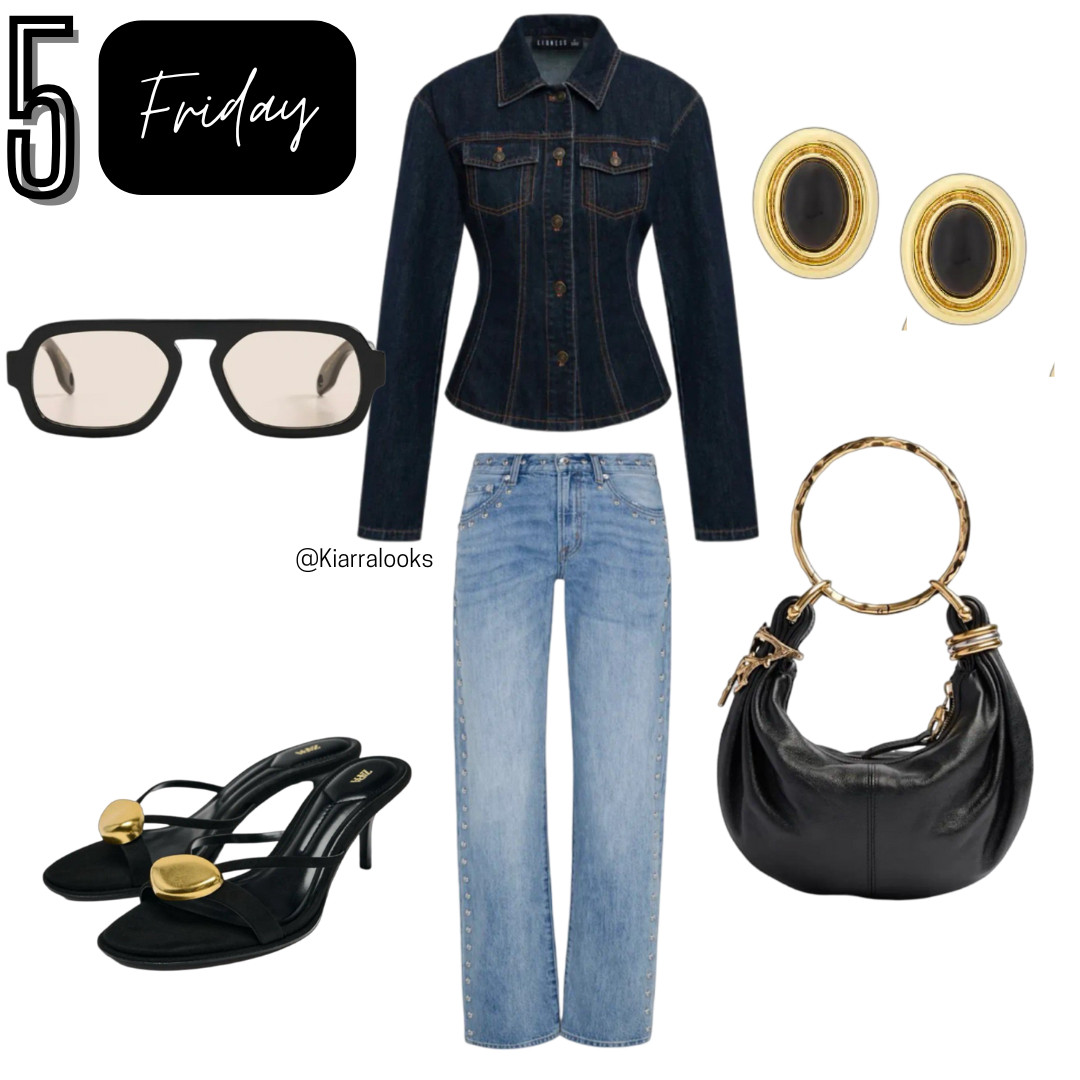 Date night outfit 
#denim #canadiantuxedo 

 

#LTKWatchNow #LTKStyleTip #LTKItBag