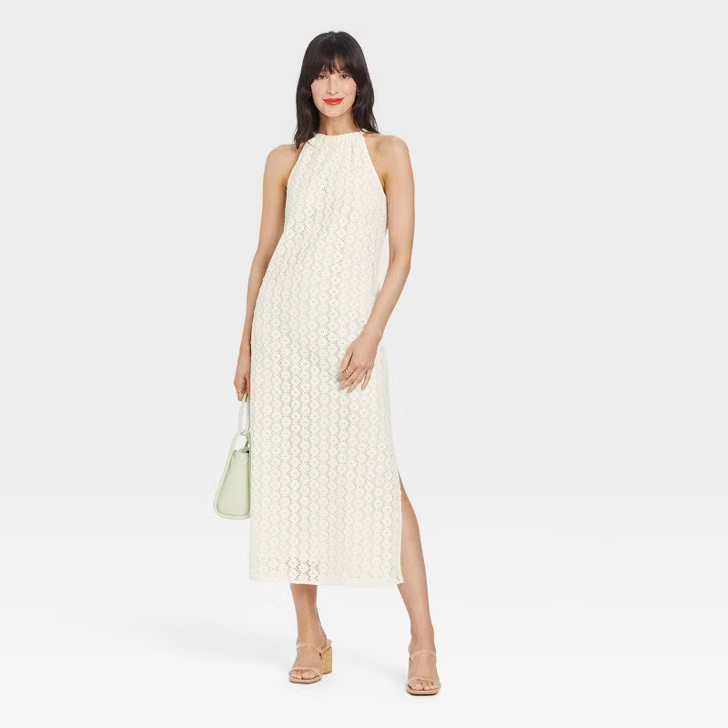 Women's Sleeveless Crochet Dress - A New Day™ | Target