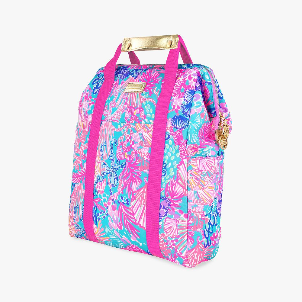 Lilly Pulitzer Splendor in the Sand Backpack Cooler | Pottery Barn Teen