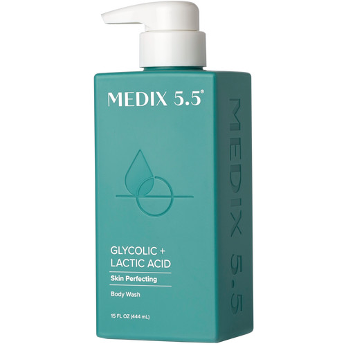 Exfoliating Glycolic Acid Body Wash Cleanser With Lactic Acid + Salicylic Acid, 15 Fl Oz | Ulta