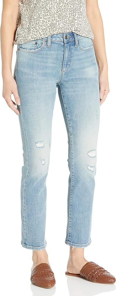 Amazon Brand - Goodthreads Women's Mid-Rise Slim Straight Jean | Amazon (US)
