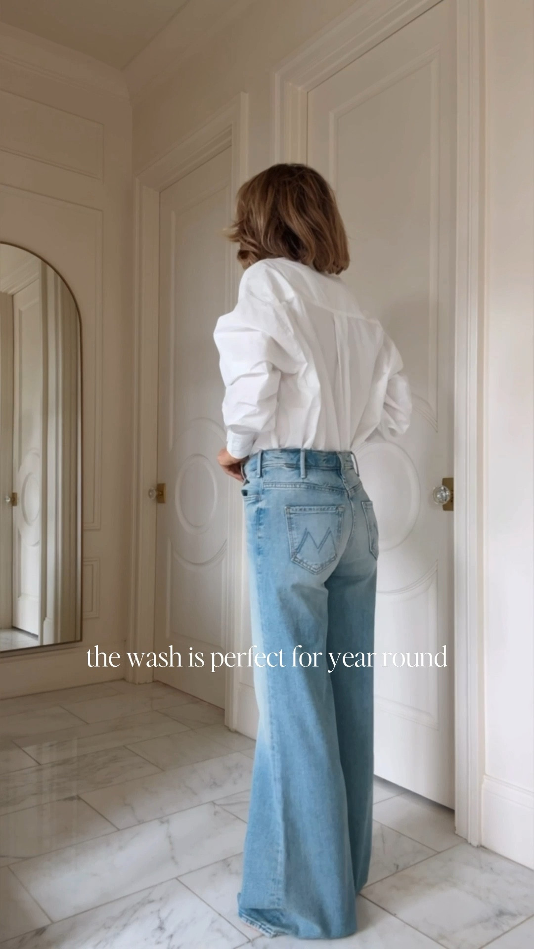 The jeans that are flattering on everyone. Jeans fit tts 