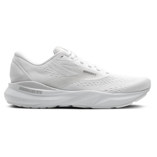 Brooks Womens Brooks Adrenaline GTS 24 - Womens Running Shoes White/Oyster/Alloy Size 07.5 | Foot Locker (US)