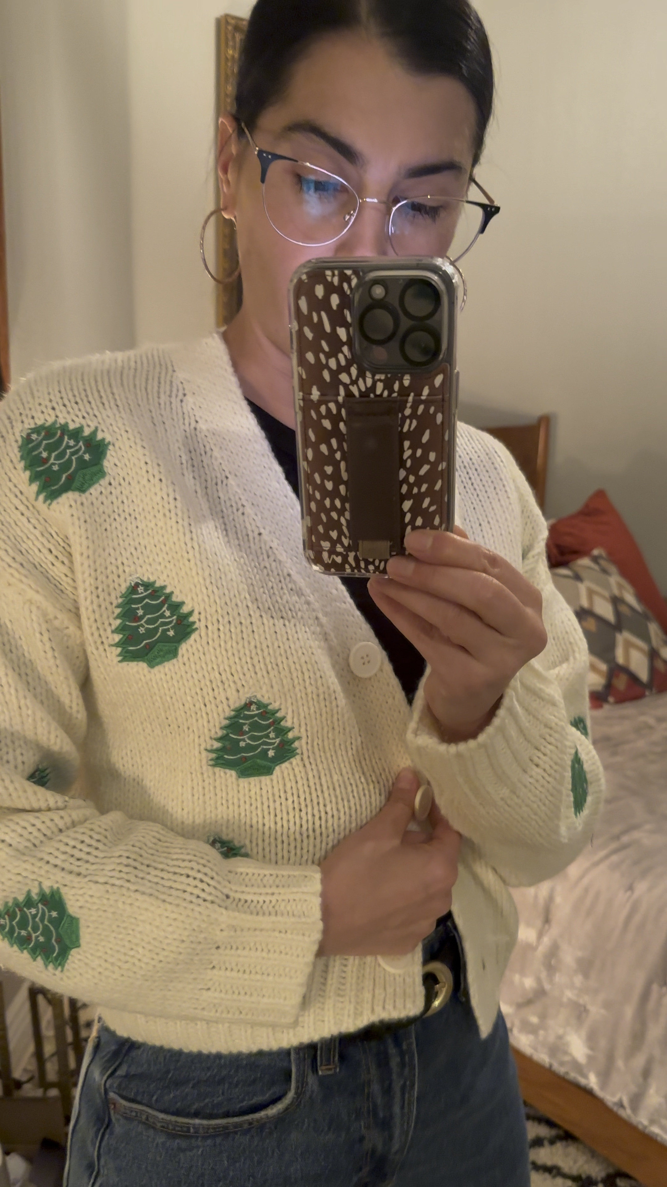 I bought this Christmas sweater last month and I’m a jerk and forgot to post about it - it’s perfect for a holiday party, Christmas celebrations, and anything festive this season! I thiiiink this particular sweater is sold out but they have a super cute Santa version! 

#LTKHoliday #LTKparties #LTKGiftGuide
