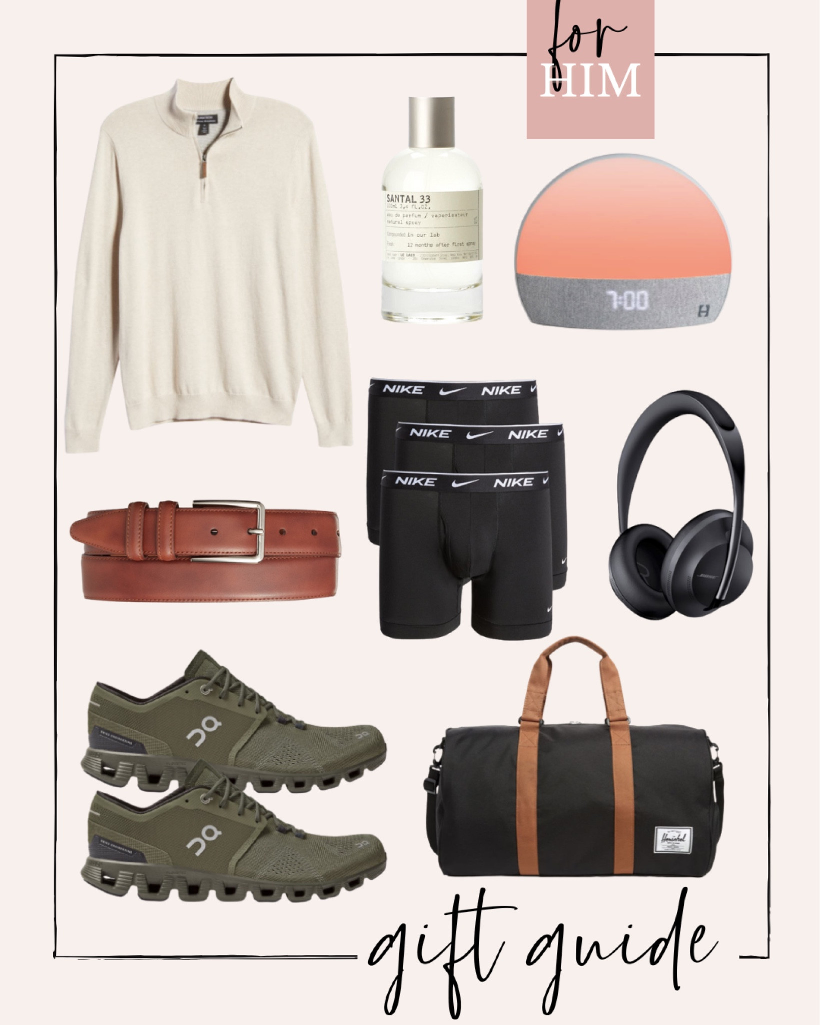Strawberry chic gift guide for him under $150! 

#LTKunder100 #LTKstyletip #LTKmens