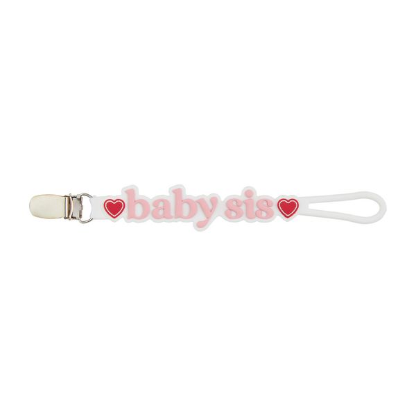 Sister Silicone Pacy Strap | Mud Pie