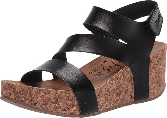 Blowfish Women's Leelee Wedge Sandals | Amazon (US)