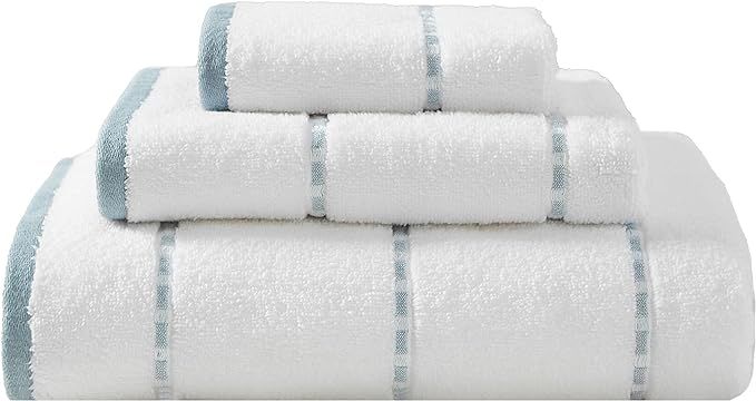 Tommy Bahama- Bath Towels Set, Soft Cotton Bathroom Decor, Highly Absorbent & Medium Weight (Ridl... | Amazon (US)