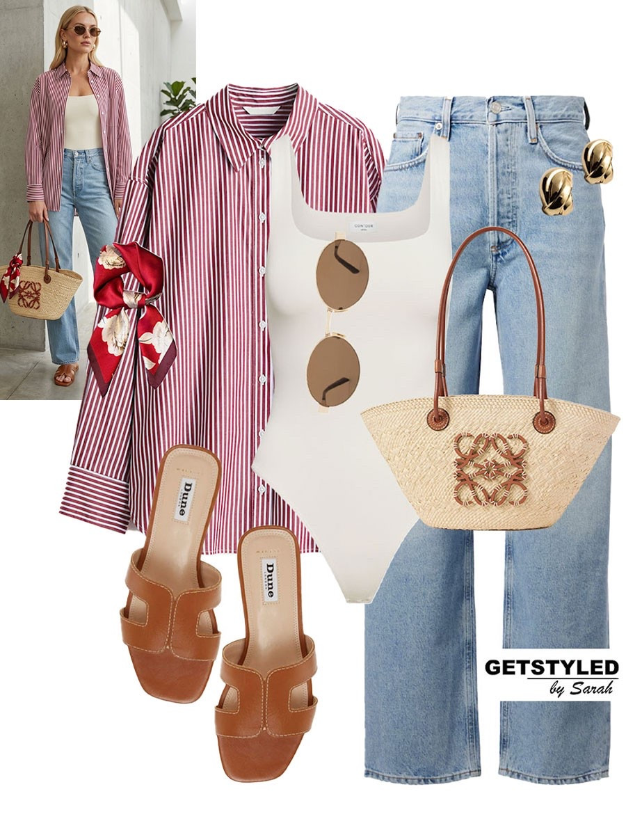 Pop of red ❤️

#summerlooks #sandals #jeans #shirt

#LTKstyletip #LTKsummer #LTKshoes