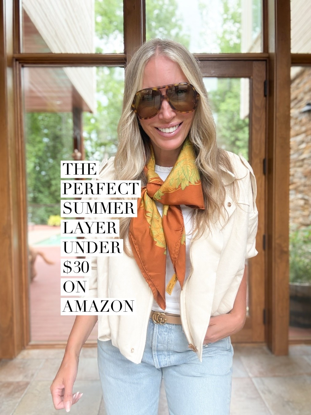 I almost returned this because I felt like it might’ve been a little cheap, but I’m glad I kept it because once I styled it, I loved it. Perfect summer layer.

#LTKsummer #LTKcanada