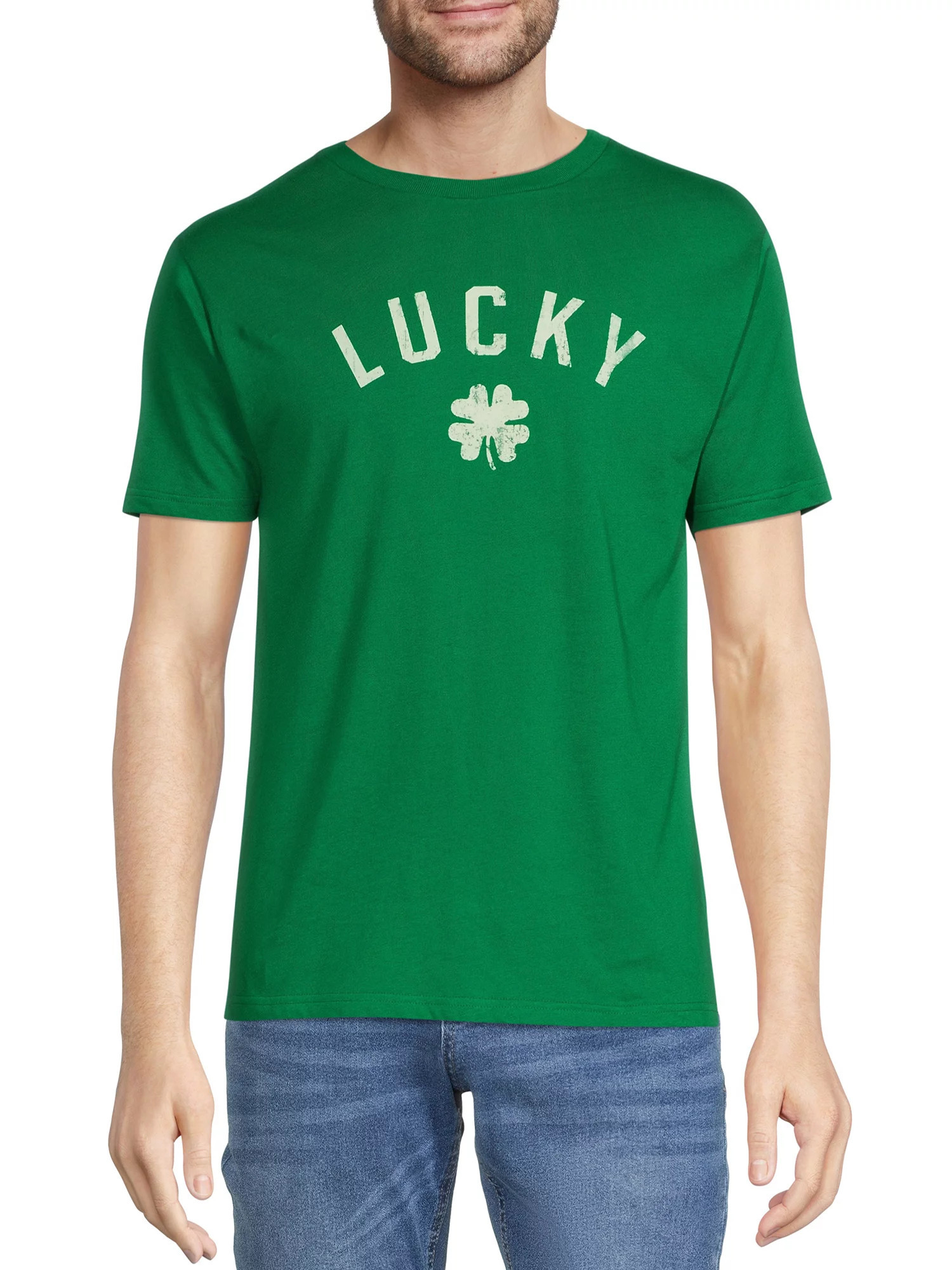 Saint Patrick’s Day Men’s Lucky Redwing T-Shirt | Walmart (US)