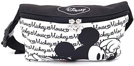 Mickey Minnie Mouse Simple Zippered Waist Fanny Pack Belly Bag for Travel Belt Bag (Medium) | Amazon (US)