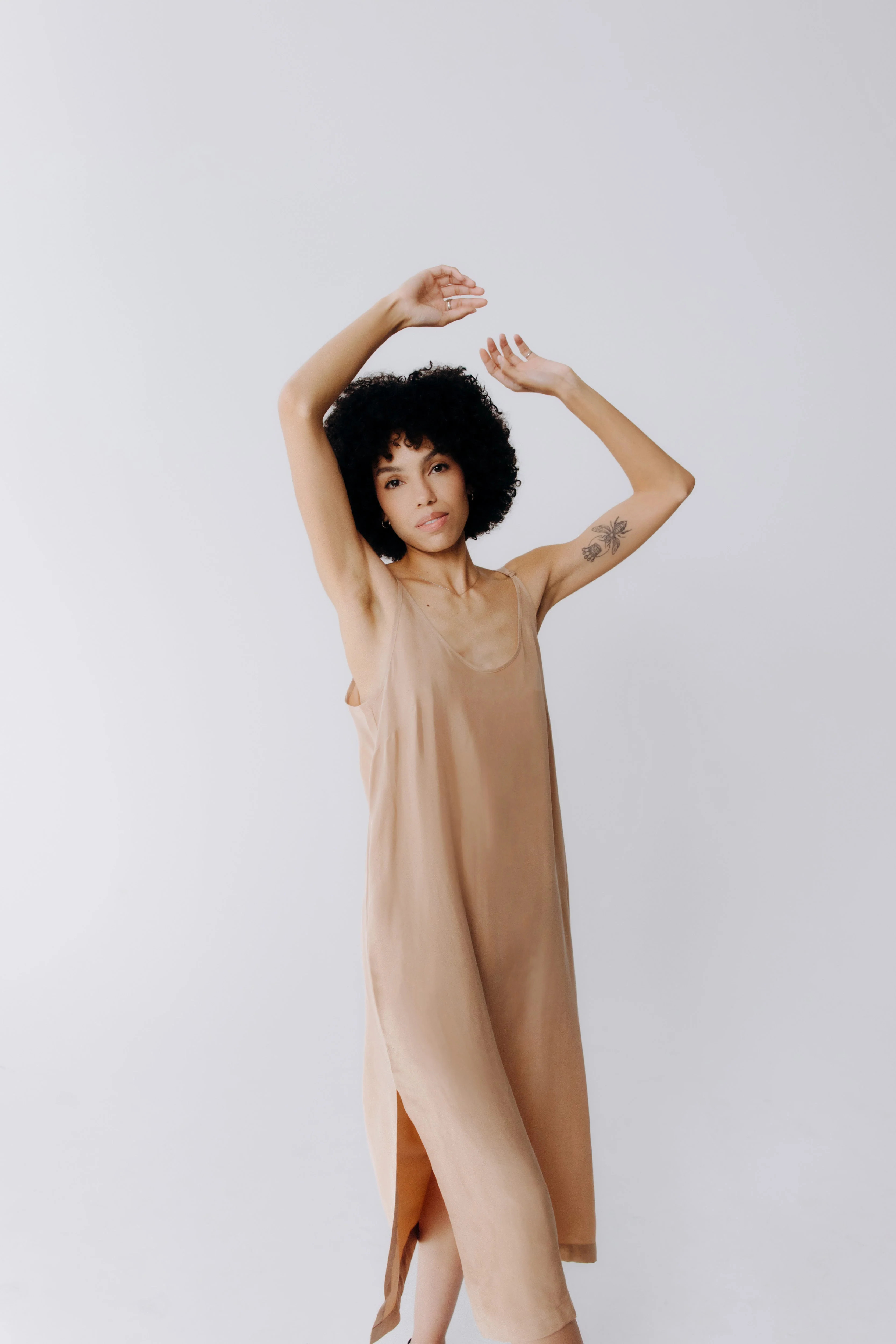 Machine Washable Silk Midi Dress | Margo Paige | Margo Paige