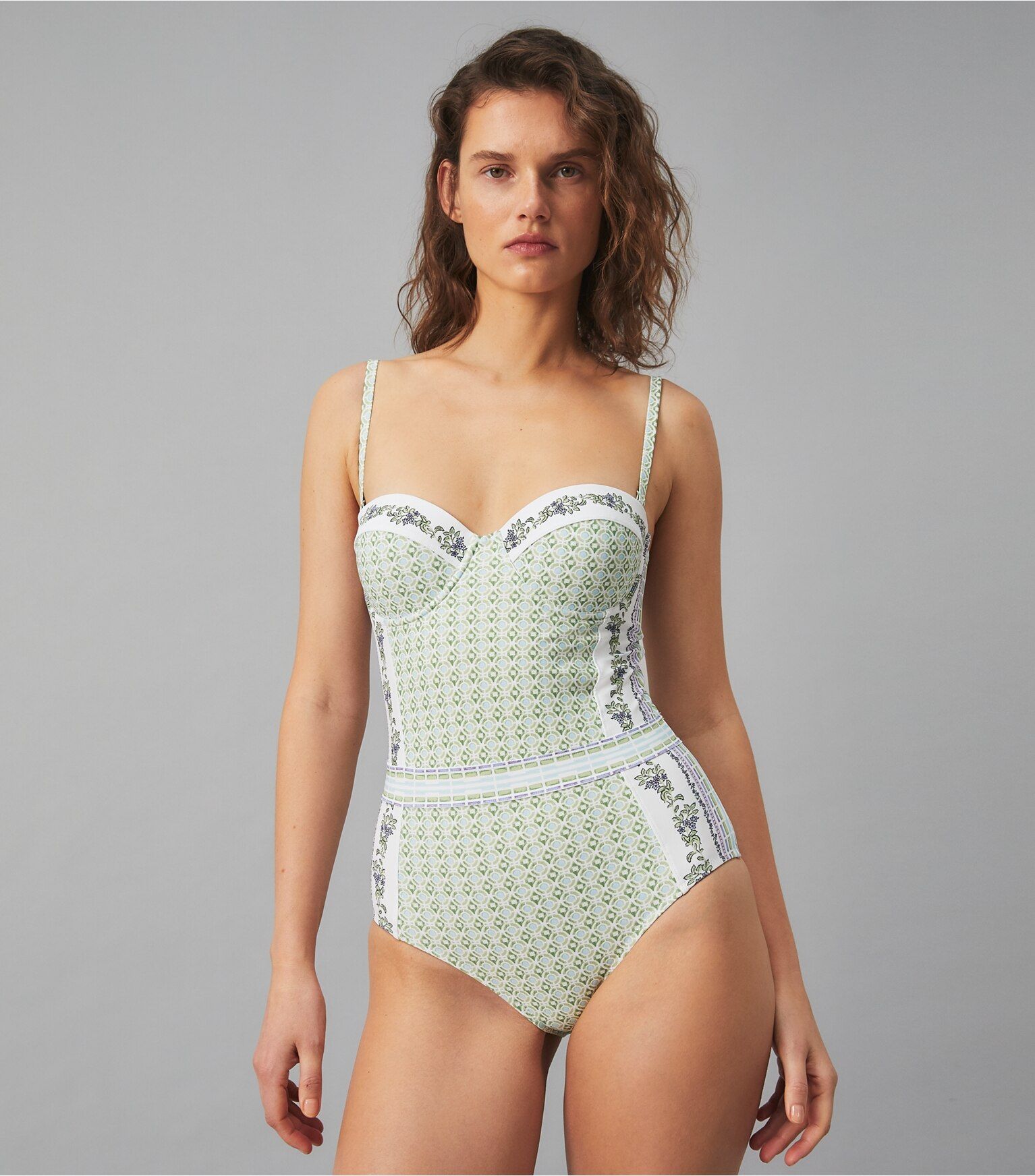 Lipsi Printed One-Piece Swimsuit | Tory Burch (US)
