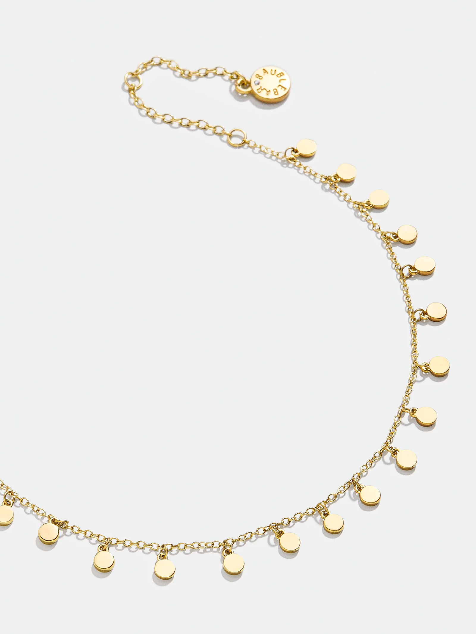 Clio Waterproof Anklet - Gold | BaubleBar