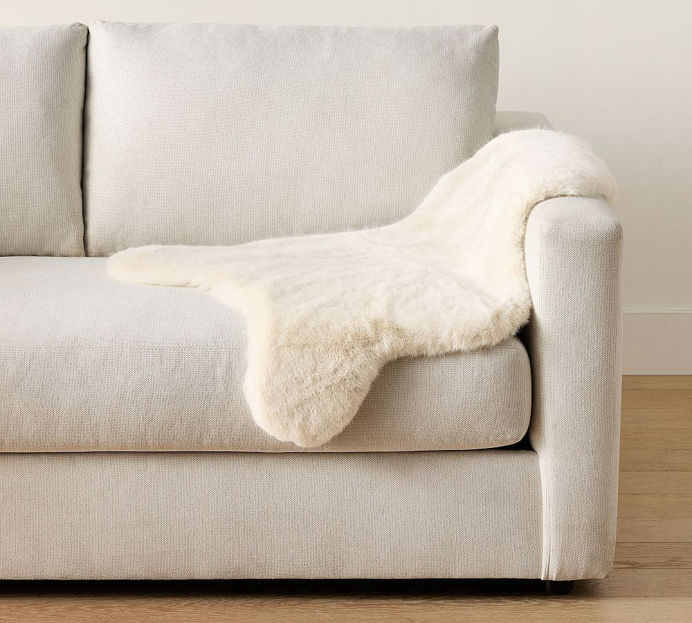 Faux Fur Mink Hide | Pottery Barn (US)