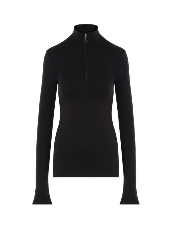 triangle-logo half-zip top | Senser US