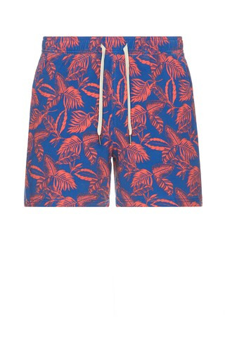 Fair Harbor The Bungalow Trunk in Cobalt Neon Leaves from Revolve.com | Revolve Clothing (Global)
