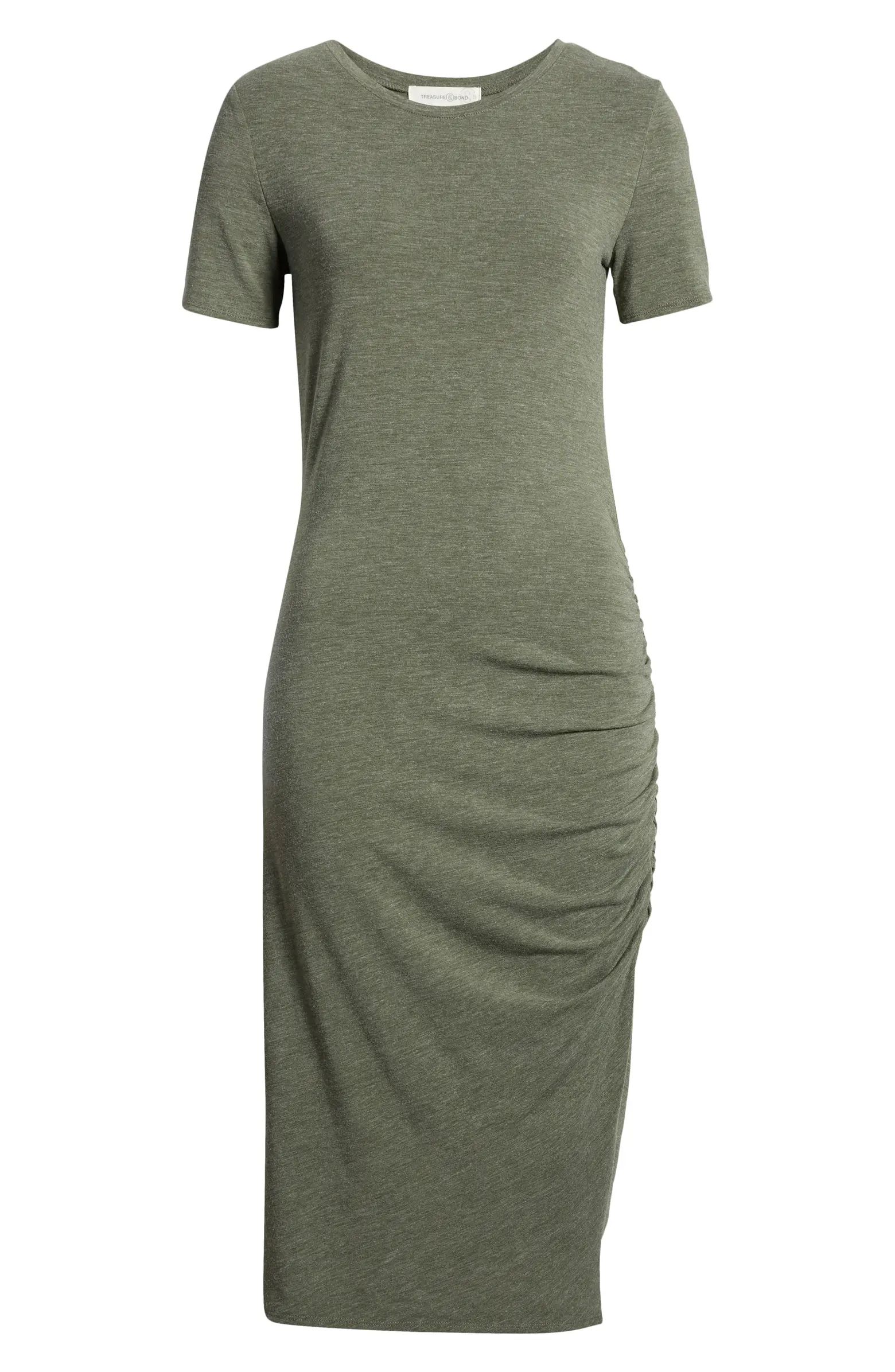 Side Ruched Body-Con Dress | Nordstrom