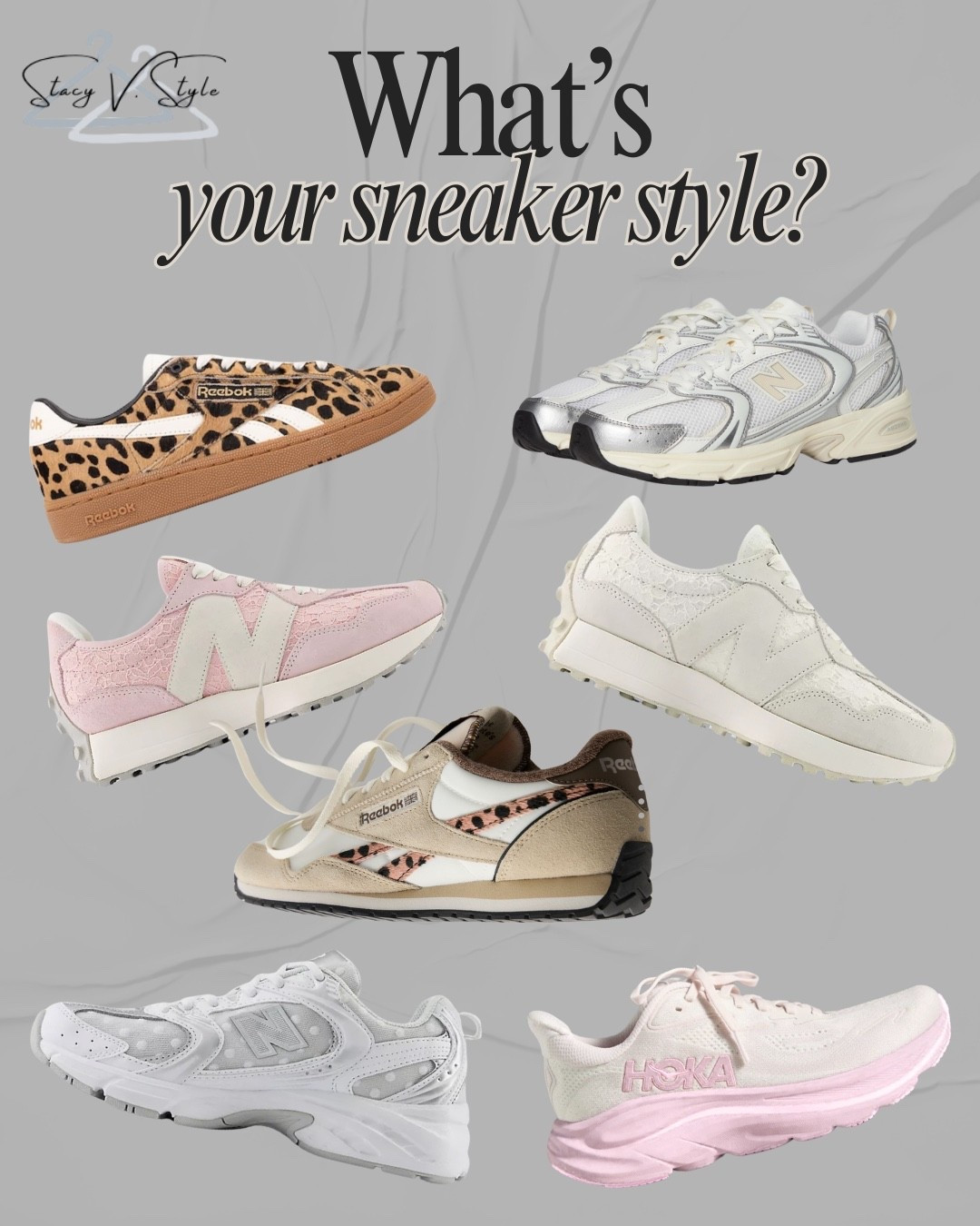 What’s your sneaker style? Polka dot, lace, leopard? 

#LTKStyleTip #LTKGiftGuide #LTKFindsUnder100