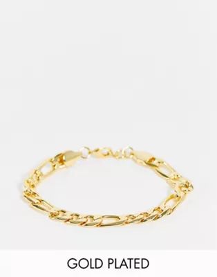 DesignB London chain bracelet in gold plate | ASOS (Global)
