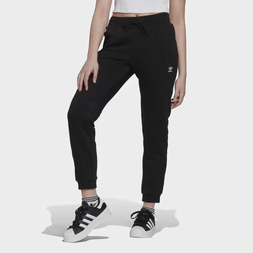 adidas Adicolor Essentials Fleece Slim Joggers - Black | Women's Lifestyle | adidas US | adidas (US)