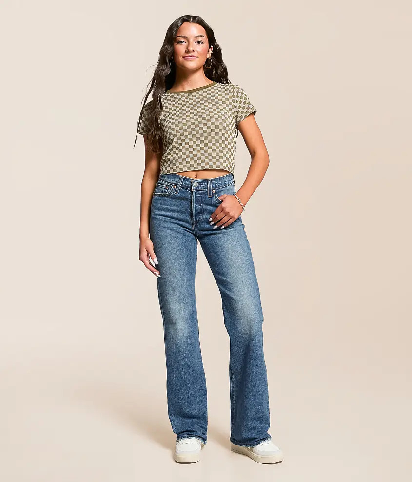 Premium Wedgie Boot Stretch Jean | Buckle