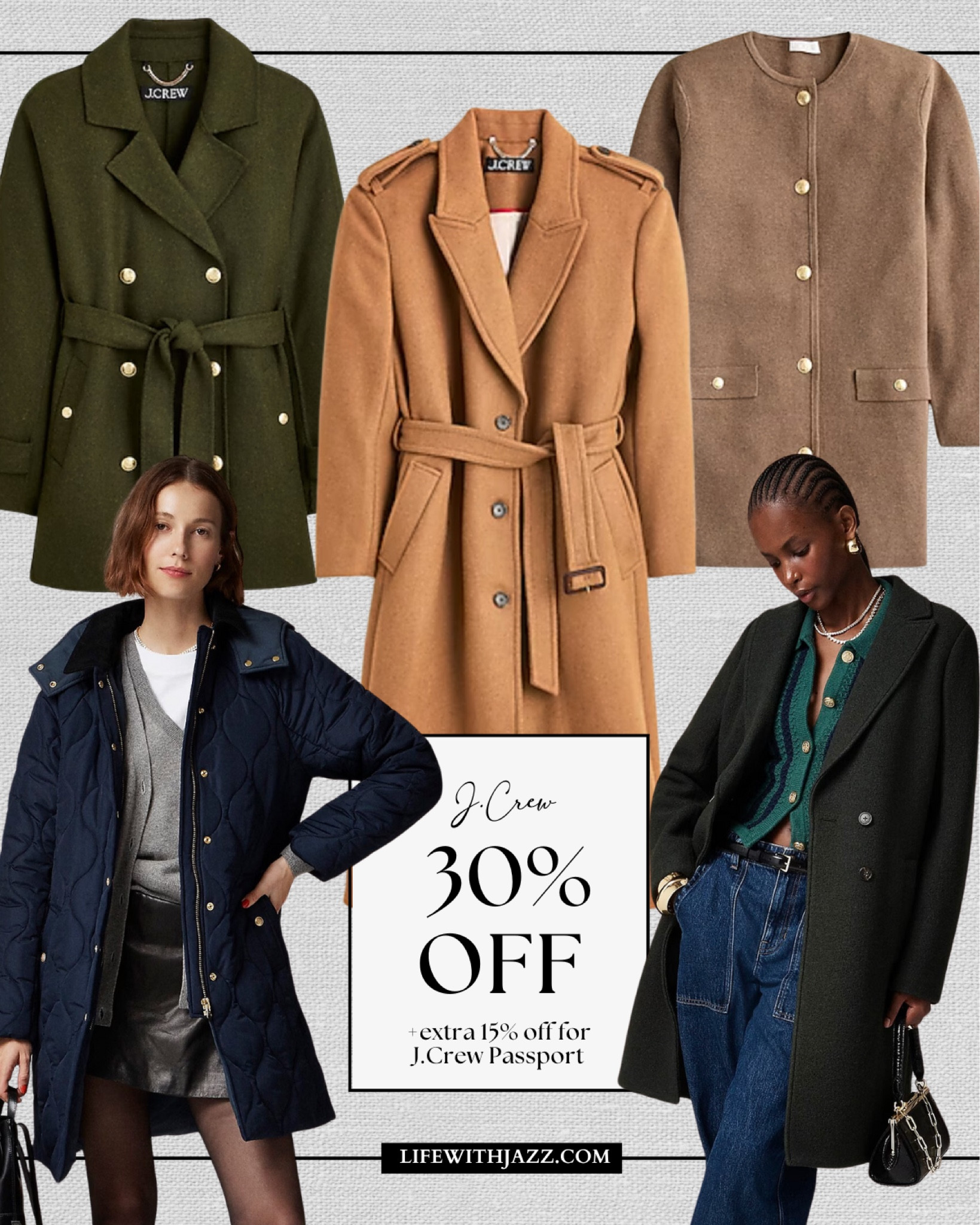 30% off sitewide + an extra 15% off for Jcrew passport members this weekend 

Linked to some current favorites + staples 

#LTKSeasonal #LTKSaleAlert