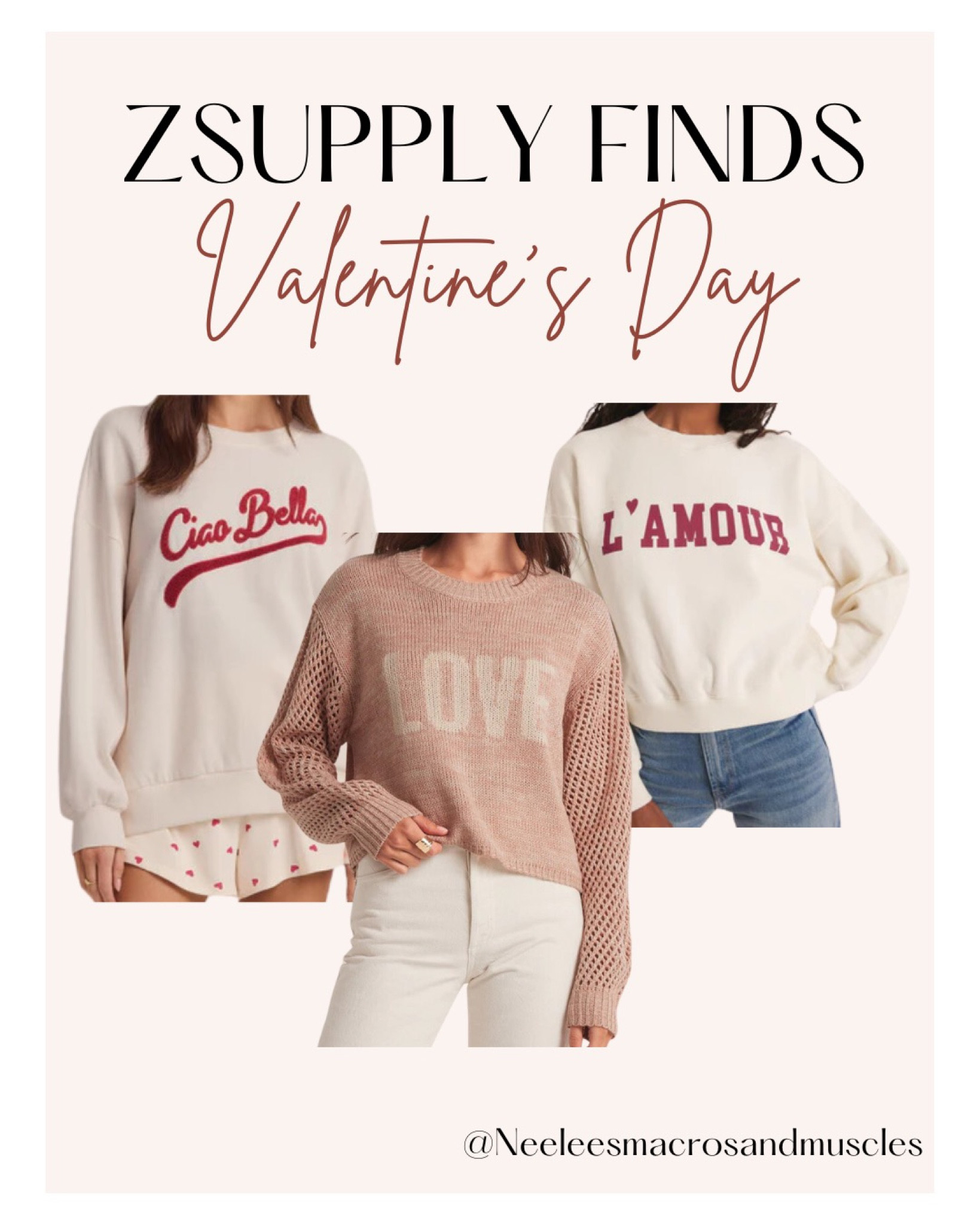 🤍💕ZSUPPLY VALENTINE’S DAY💕🤍
how cute are these sweaters?! 😍

#LTKU #LTKSeasonal #LTKGiftGuide