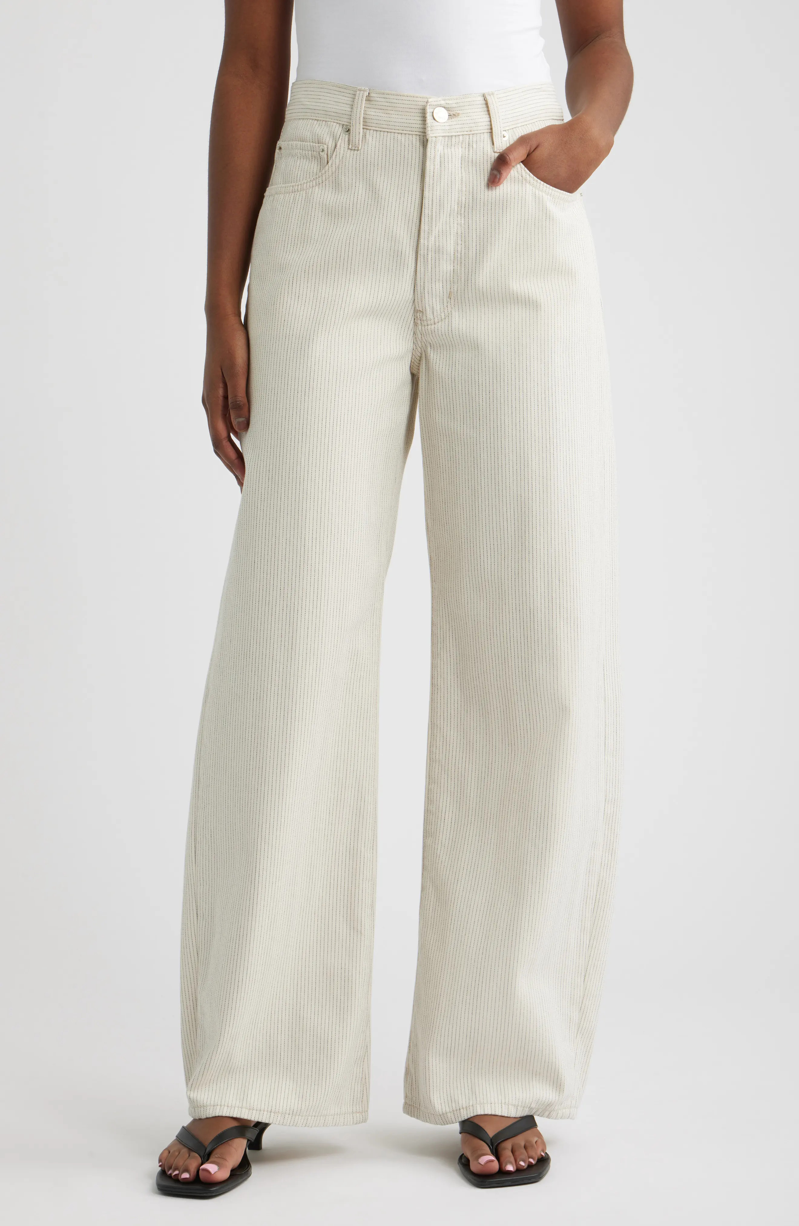 Belmont High Waist Barrel Leg Jeans (Women) | Nordstrom | Nordstrom