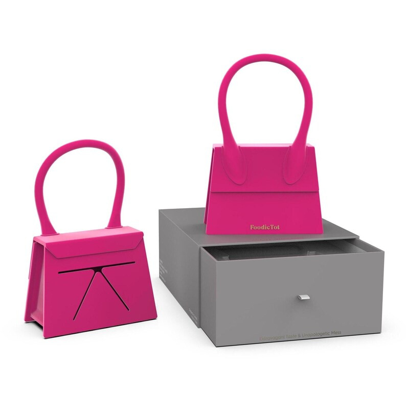 Toddler Snack Purse Hot Pink - Etsy | Etsy (US)