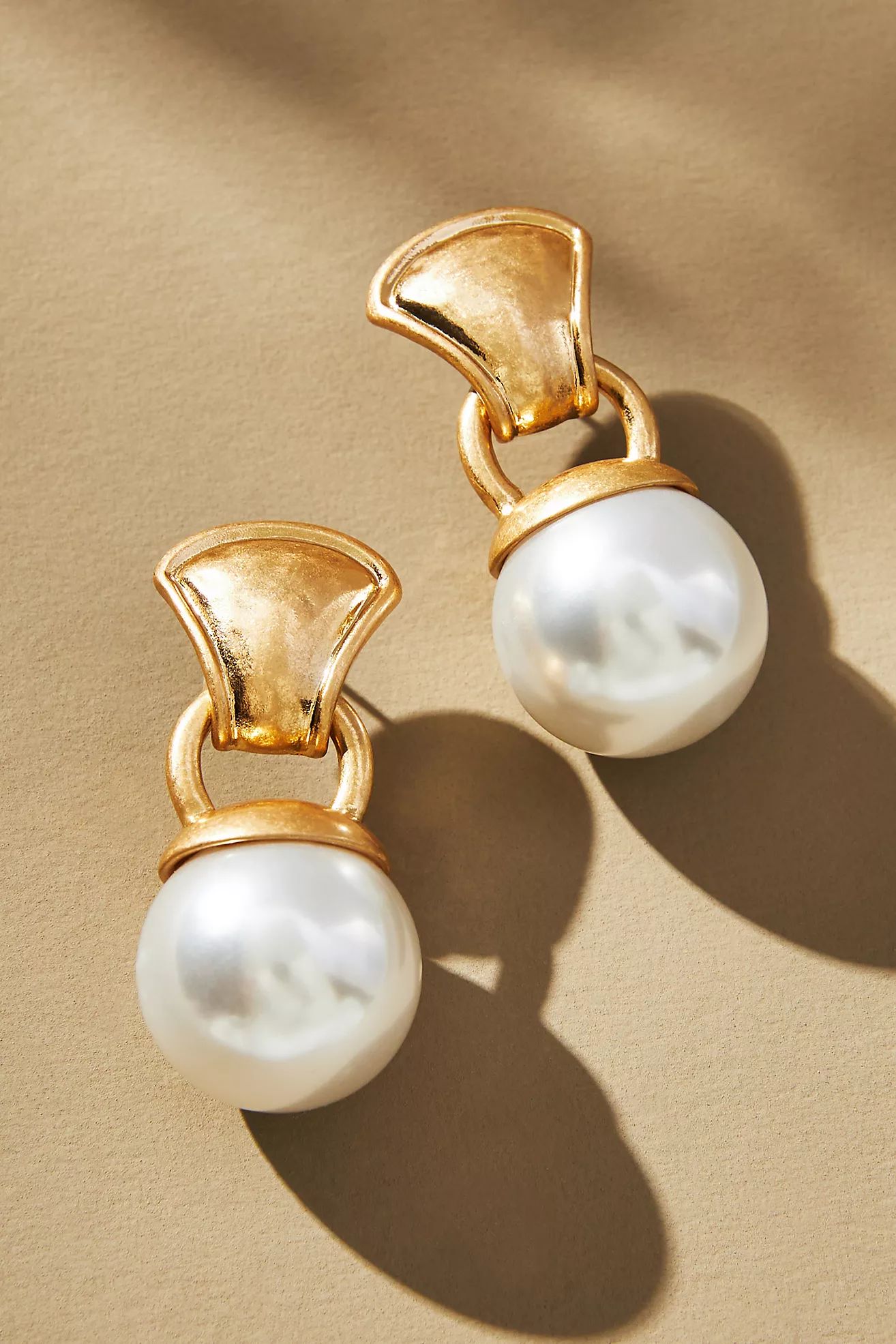 Nautical Pearl Drop Earrings | Anthropologie (US)