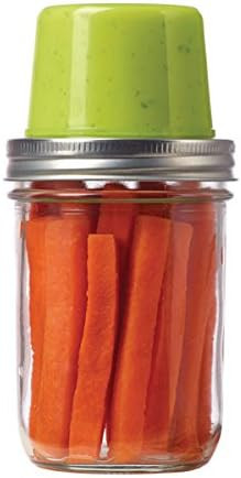 Jarware Snack Pack for Wide Mouth Sized Mason Jars | Amazon (US)