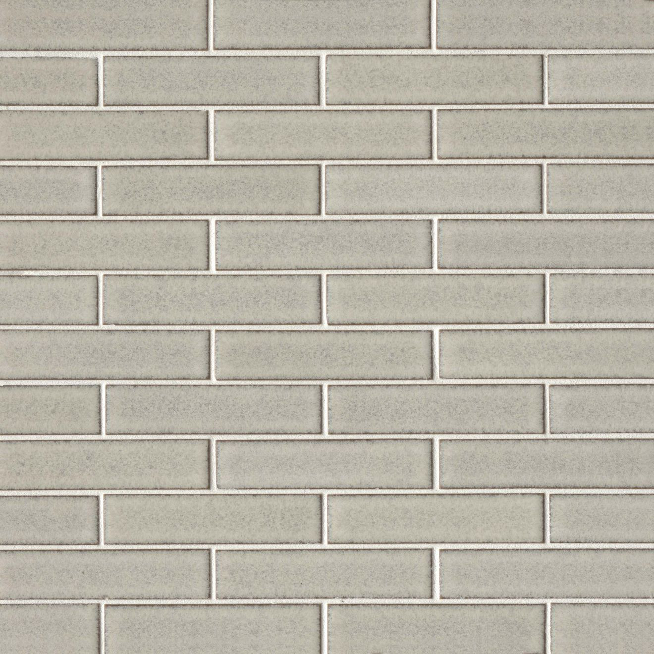 Seni 1" x 4" Floor & Wall Mosaic in Pumice | Bedrosians Tile & Stone